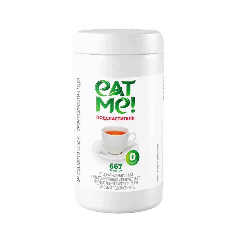 Eat Me! Подсластитель таблетки 667 шт