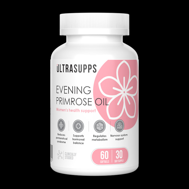 Ultrasupps Масло примулы вечерней капсулы 60 шт