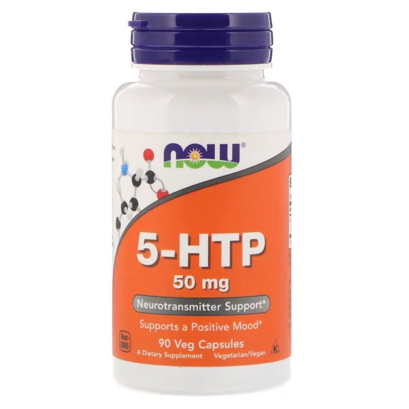 NOW 5-HTP Комплекс 50 мг капсулы 90 шт