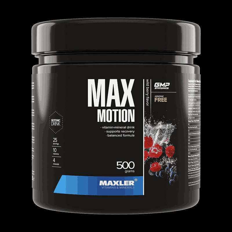 Maxler Max Motion Тренировочный комплекс порошок Лесные Ягоды 500 г