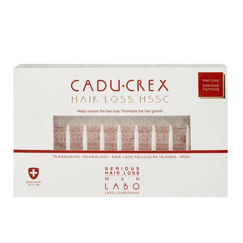 Cadu-Crex HSSC Serious Лосьон при сильном выпадении волос для мужчин 20 шт