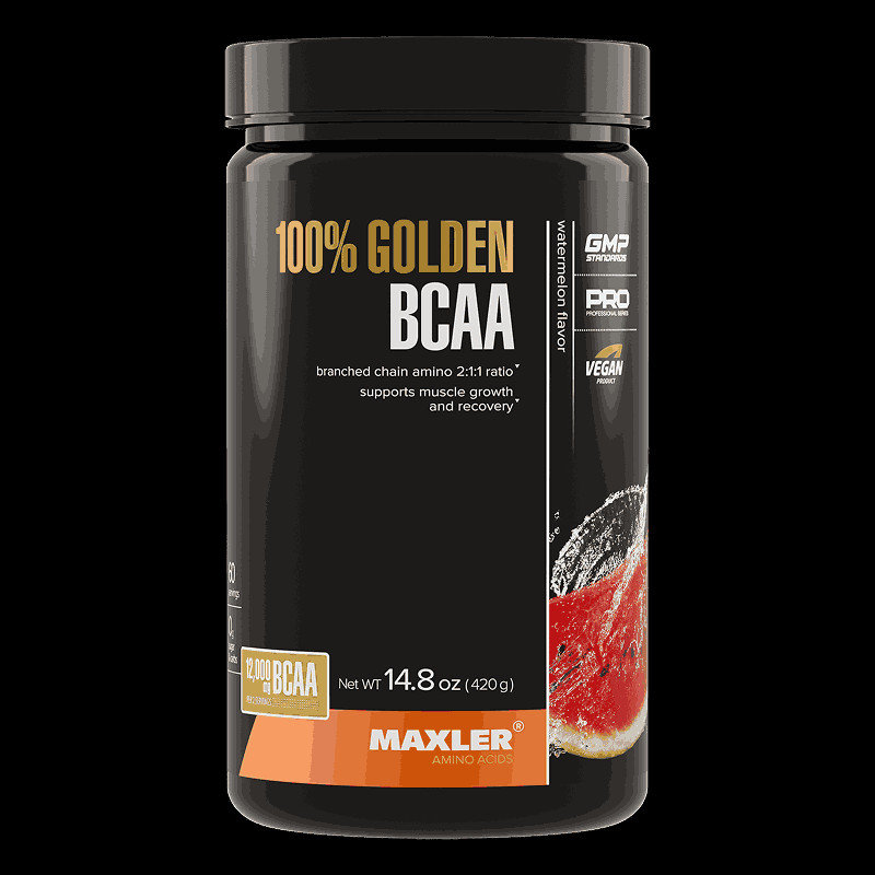 Maxler 100% Golden BCAA порошок Арбуз 420 г 