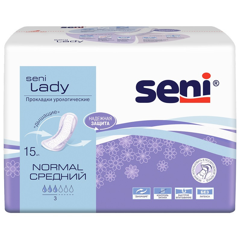Seni Lady Normal Прокладки урологические 15 шт