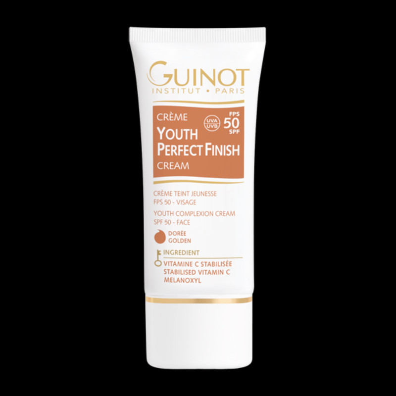 Guinot Крем для лица идеальный тонирующий омолаживающий SPF 50 Gold 30 мл