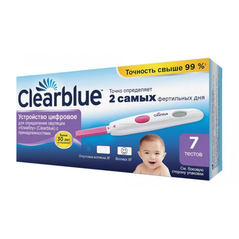 Clearblue Тест на овуляцию цифровой 7 шт