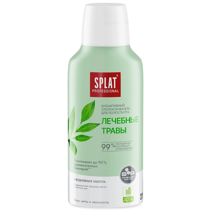Splat Professional Лечебные травы Ополаскиватель для полости рта 275 мл