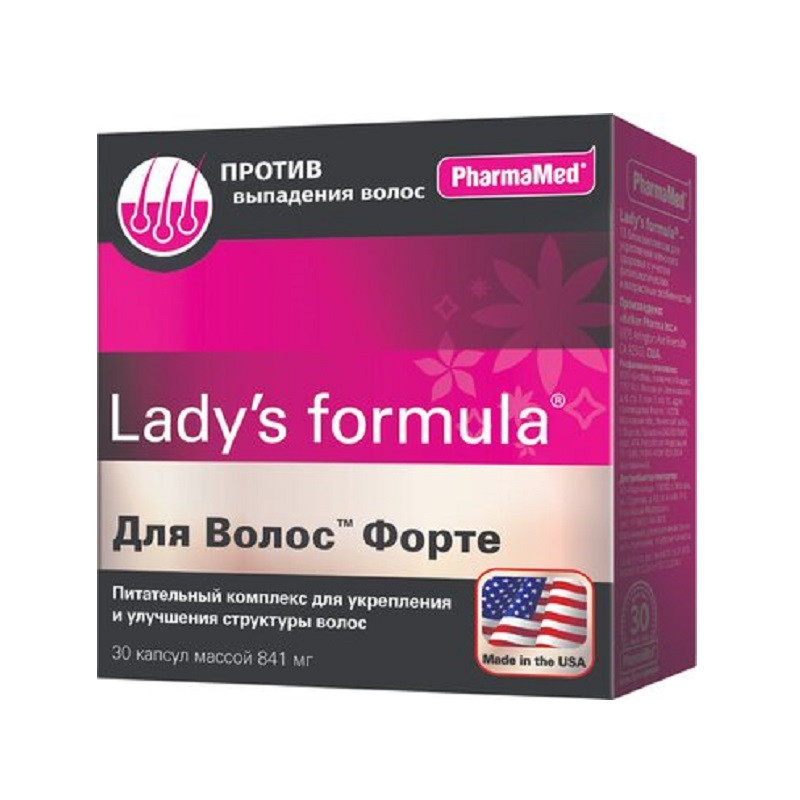 Lady's Formula Для Волос Форте капс.30 шт