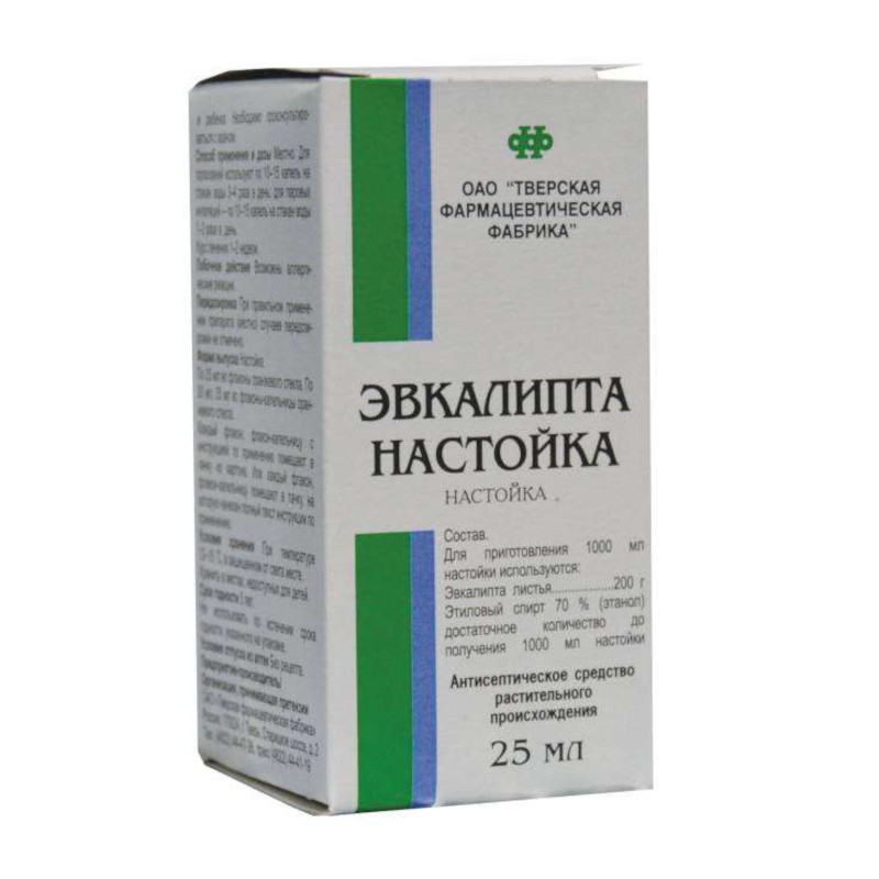 Эвкалипта настойка 25 мл