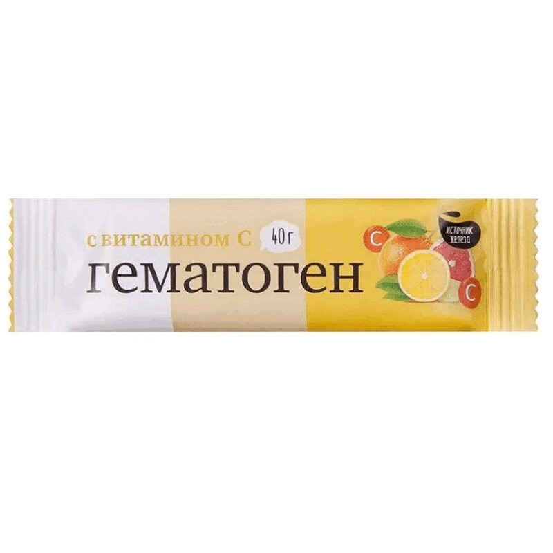 PL Гематоген с витамином С 40 г