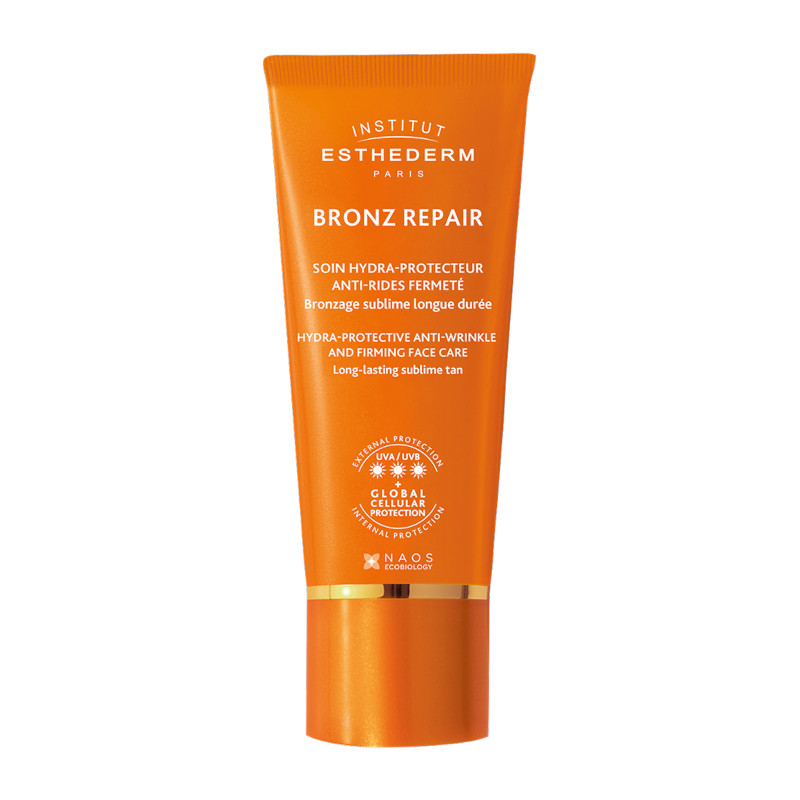 Institut Esthederm Bronz Repair Крем для лица шеи и декольте при сильном солнце 50 мл