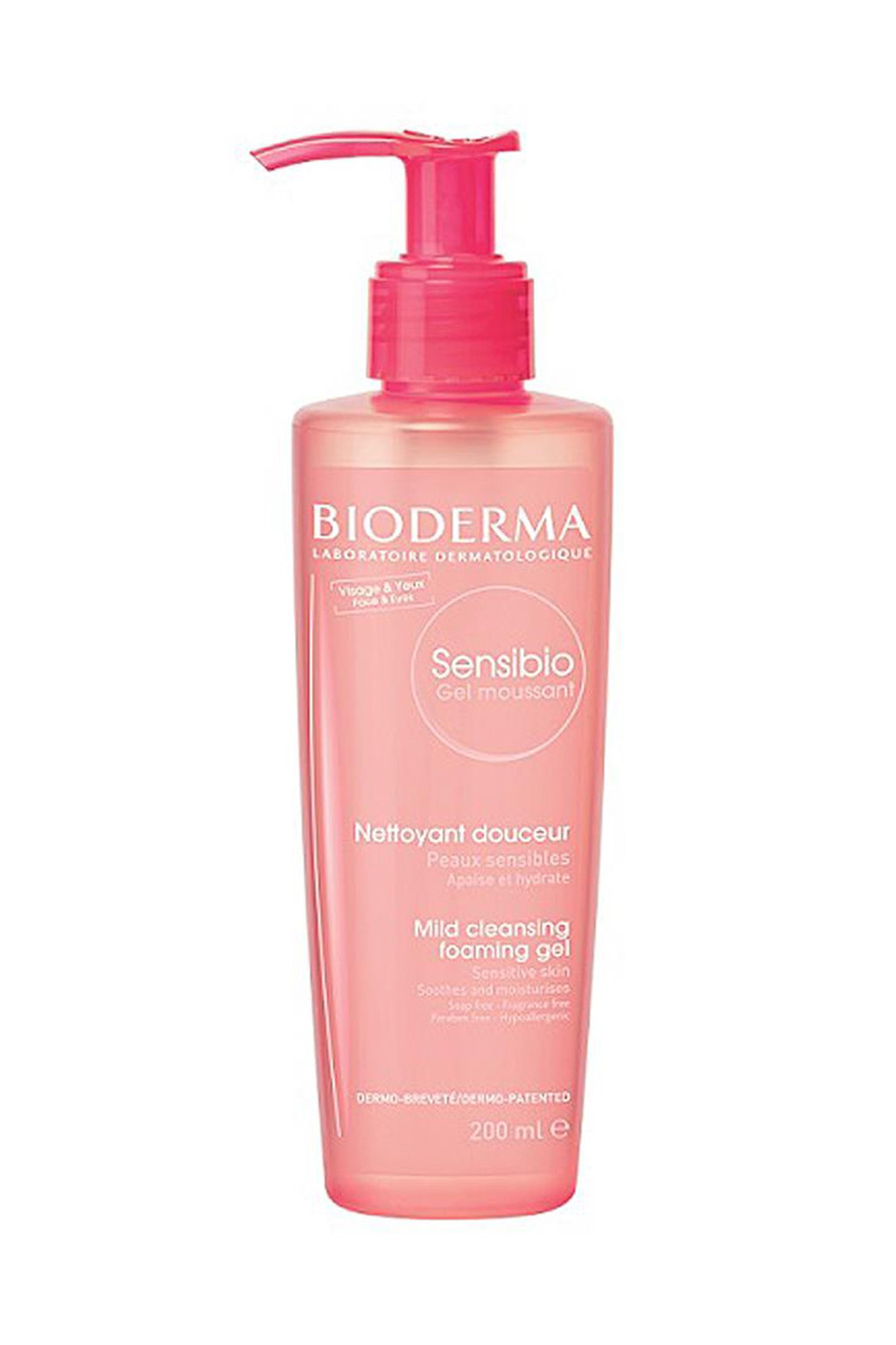Bioderma Sensibio Гель очищающий 200 мл