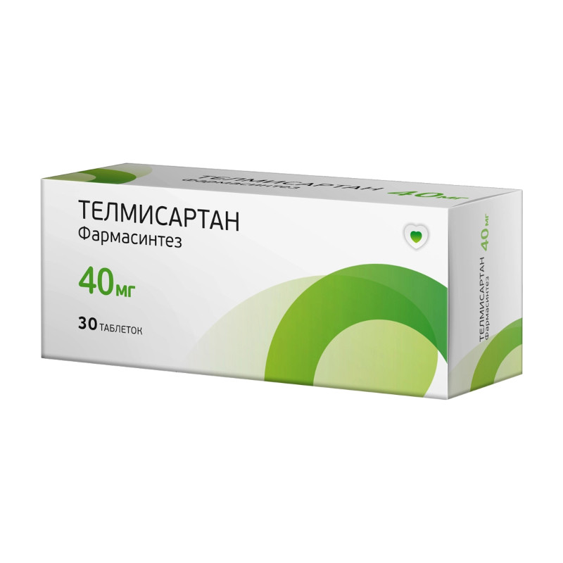 Телмисартан Фармасинтез 40 мг таблетки 30 шт