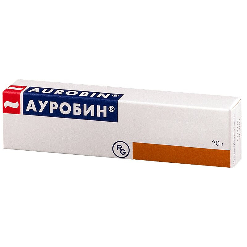 Ауробин мазь для ректального и наружного применения 20 г