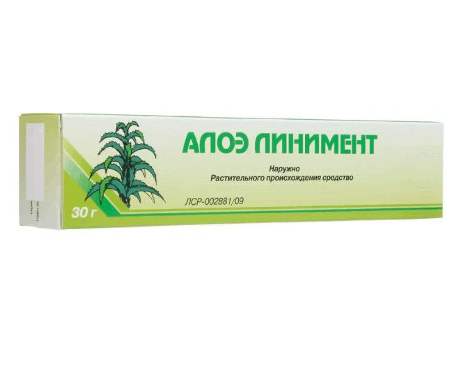 Алоэ линимент для наружного применения 30 г 