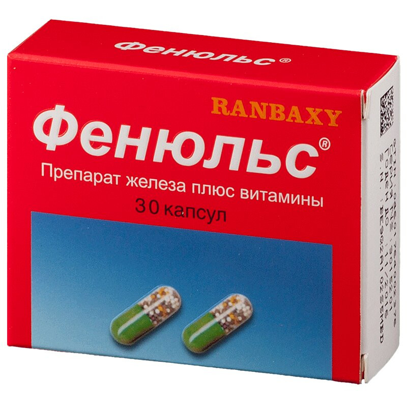 Фенюльс капсулы 30 шт
