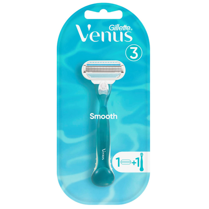 Gillette Venus Smooth Станок бритвенный с 1 сменной кассетой