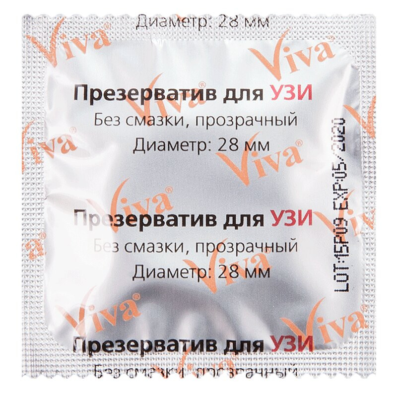 Viva Презерватив для узи 1 шт