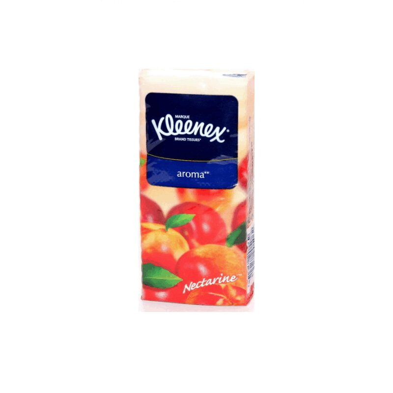 Kleenex Aroma Платки бумажные носовые Персик 10 шт