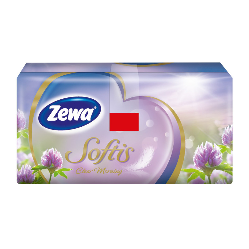 Zewa Softis Платки бумажные носовые 10 шт