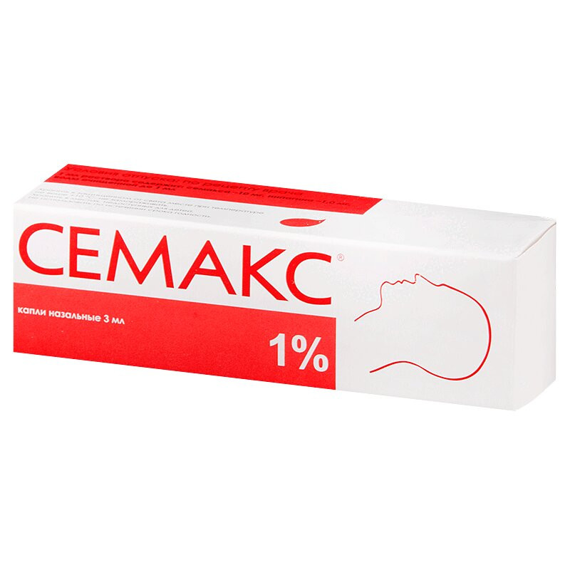Семакс 1% капли назальные 3 мл