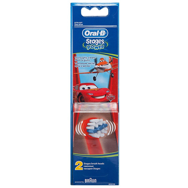 Oral-B Stages Power Насадки для зубной электрической щетки 2 шт