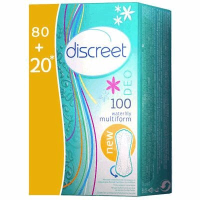 Alldays Discreet Deo Прокладки гигиенические ежедневные 100 шт