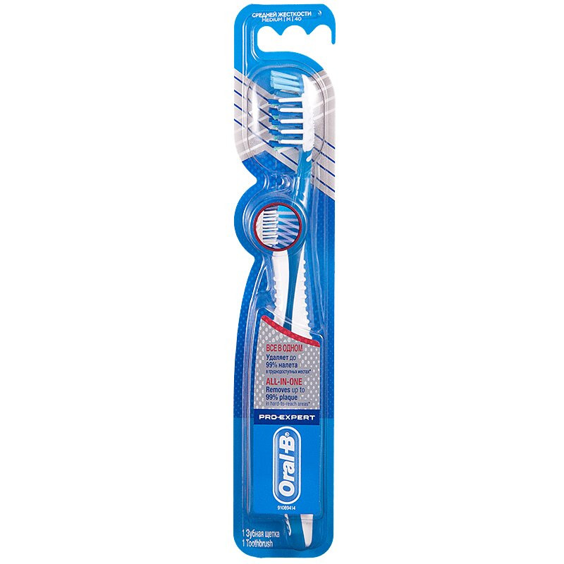 Oral-B Pro-Expert Все в одном Зубная щетка Средняя жесткость