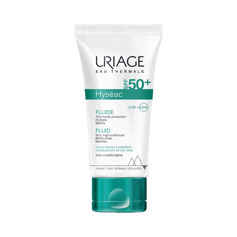 Uriage Hyséac Эмульсия солнцезащитная SPF 50+ 50 мл