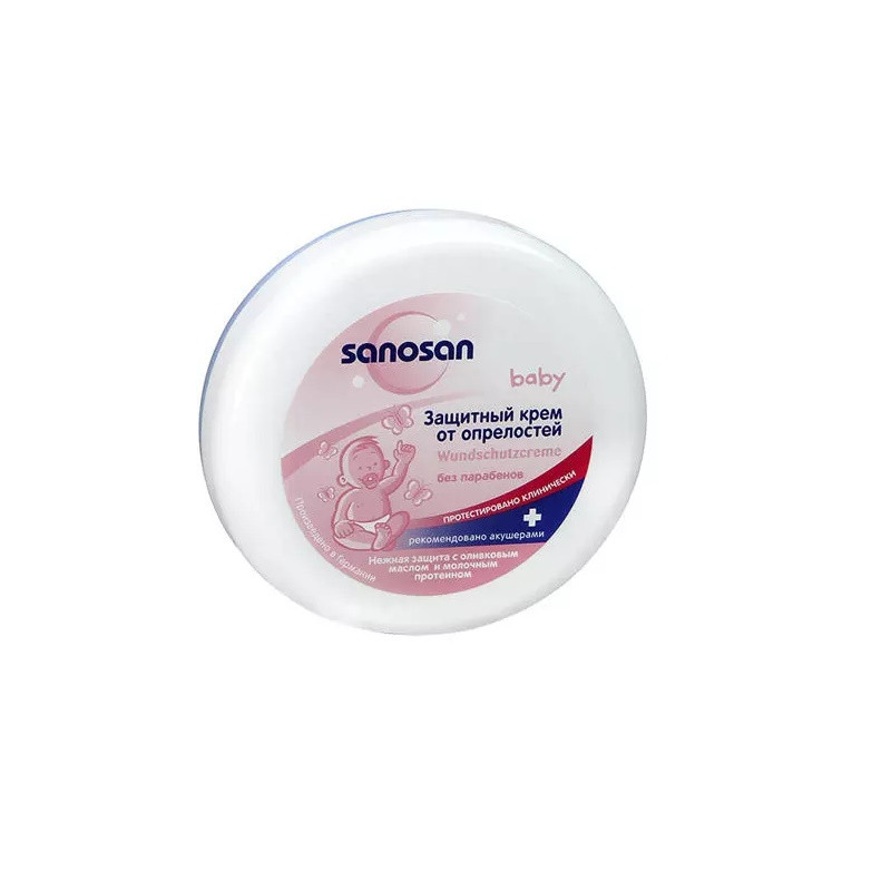 Sanosan Baby Крем защитный от опрелостей 0+ 150 мл