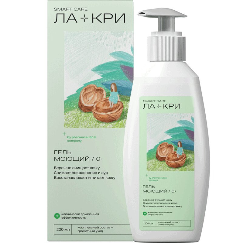 Ла-Кри Гель моющий 0+ 200 мл