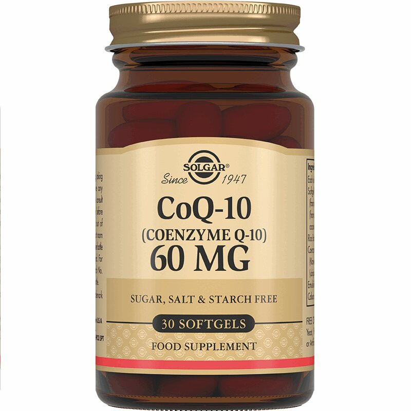 Solgar Коэнзим Q10 60 мг капсулы 30 шт