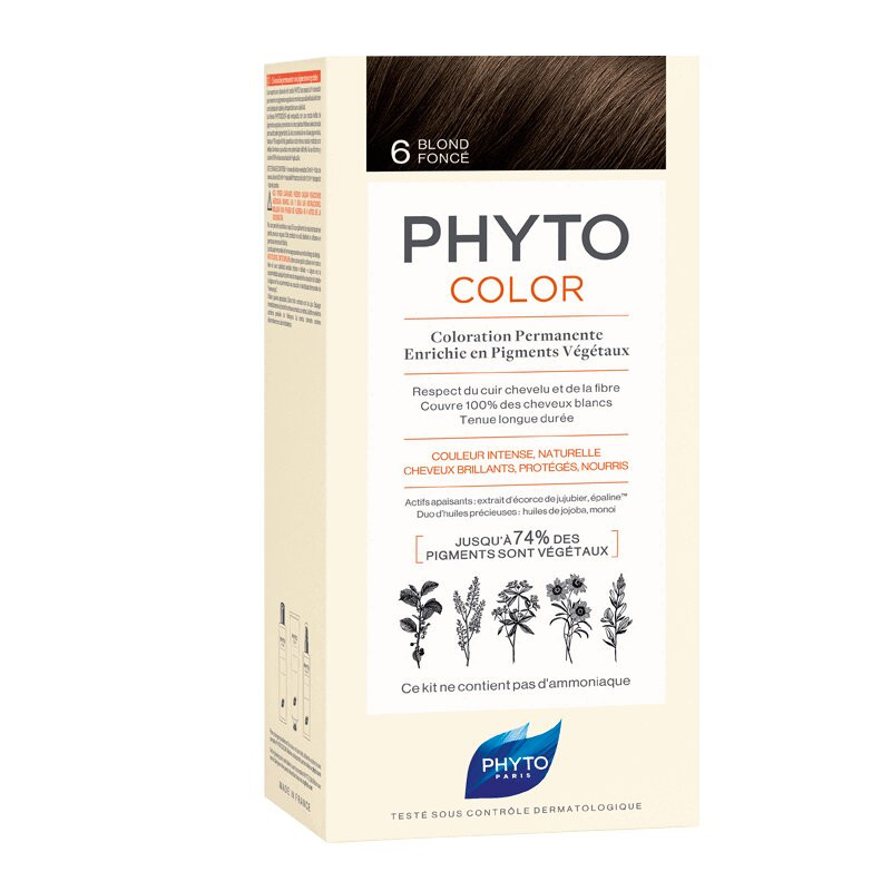 Phytosolba Phytocolor Краска для волос 6 Темный блонд