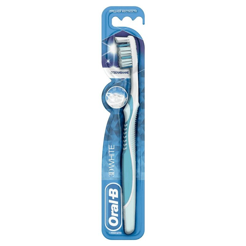 Oral-B 3D White Зубная щетка отбеливающая Средняя жесткость
