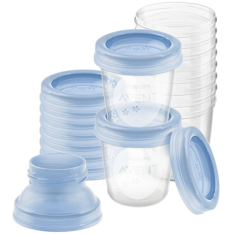 Philips Avent VIA Контейнеры для хранения детского питания 180 мл 10 шт