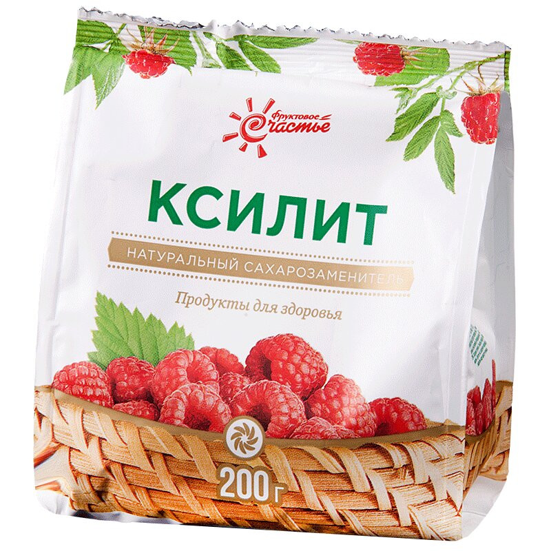 Ксилит натуральный сахарозаменитель порошок 200 г