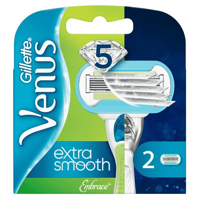 Gillette Venus Extra Smooth Embrace Кассеты для бритвенного станка 2 шт