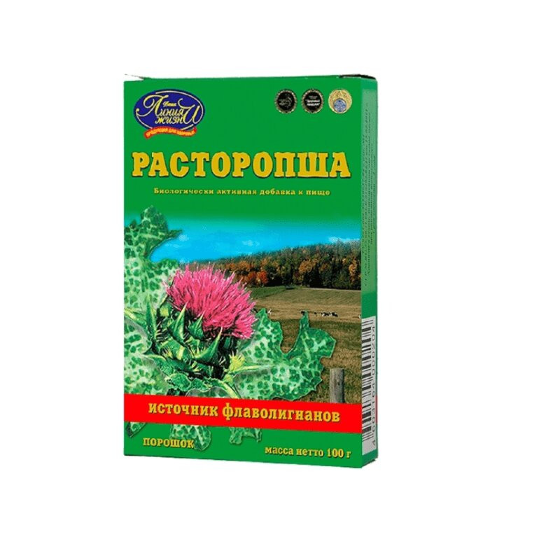 Расторопша порошок 100 г