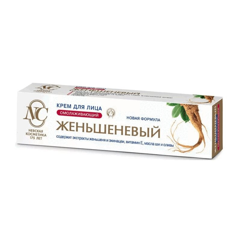 Невская Косметика Крем для лица Женьшеневый 40 мл