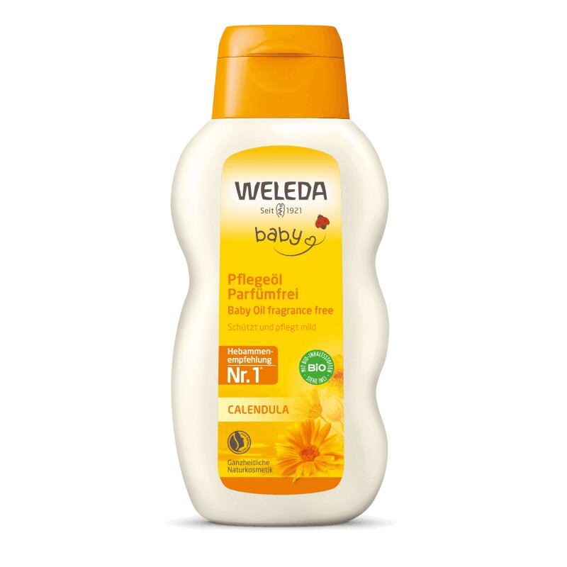 Weleda Baby Масло для младенцев с календулой без запаха 200 мл