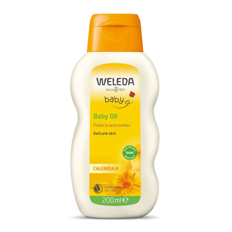 Weleda Baby Масло для младенцев с календулой с нежным ароматом 200 мл