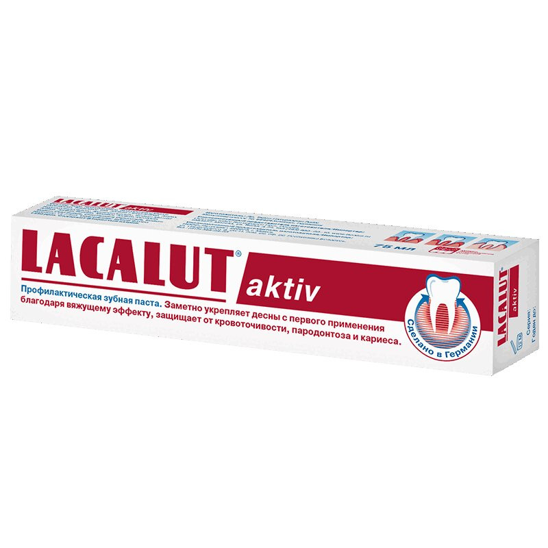 Lacalut Aktiv Зубная паста профилактическая 75 мл