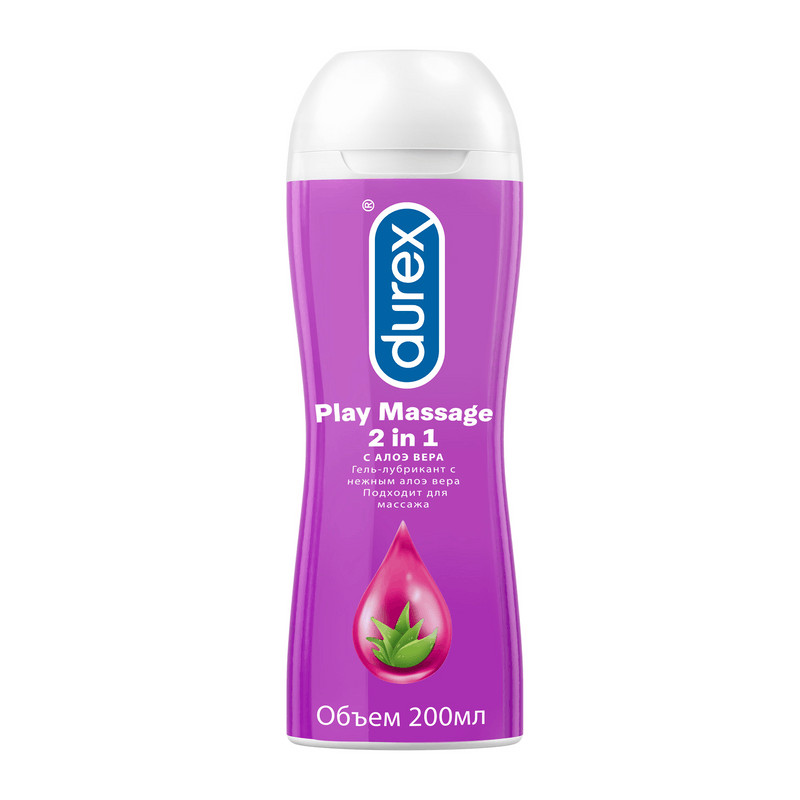 Durex Play Massage 2в1 Гель с алоэ вера 200 мл