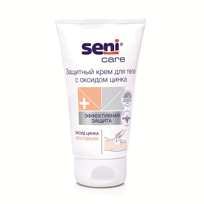 Seni Care Крем для тела защитный с оксидом цинка 100 мл