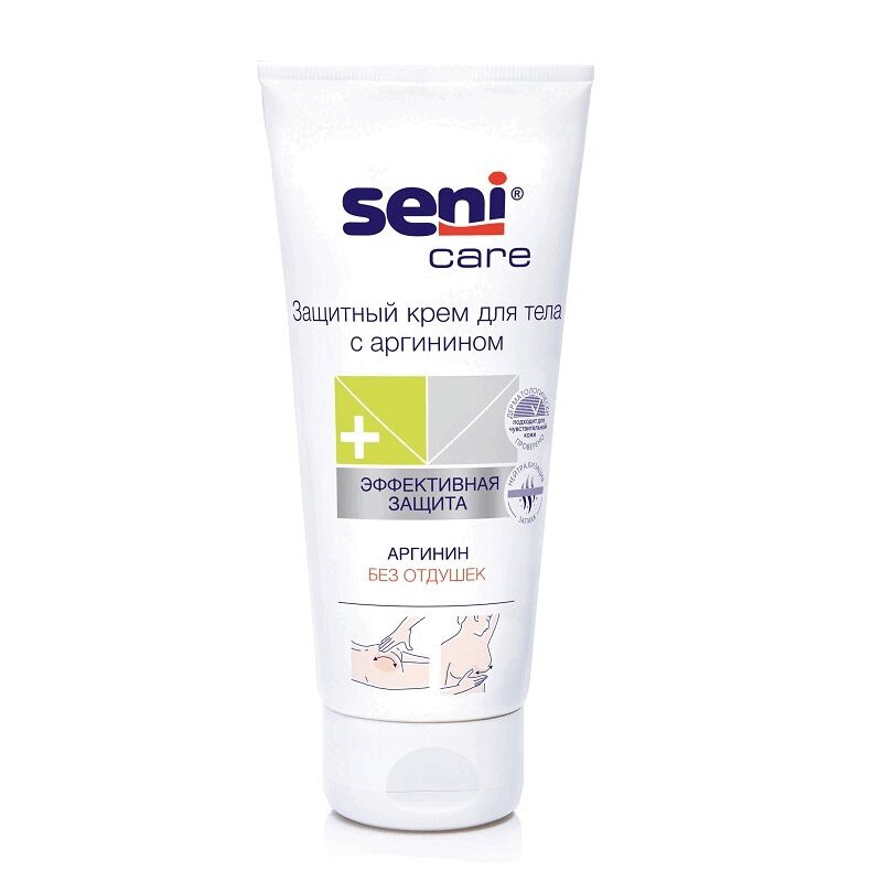 Seni Care Крем для тела защитный с аргинином 200 мл