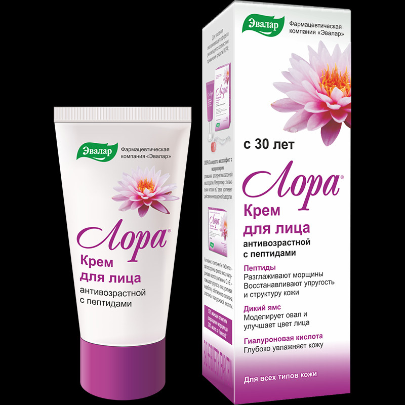 Лора Крем для лица антивозрастной 30 г