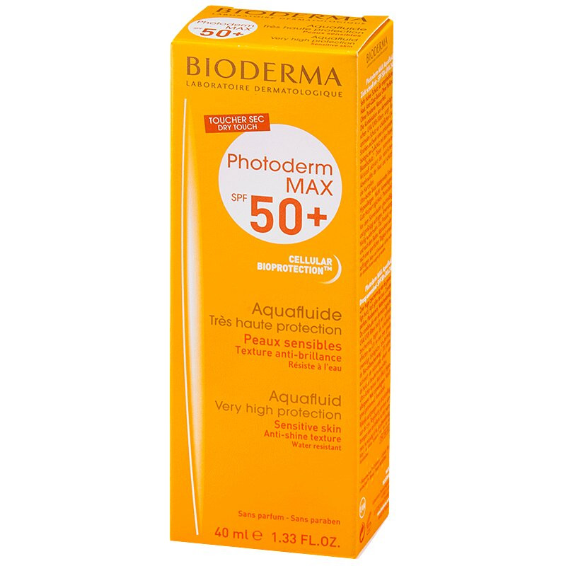 Bioderma Photoderm Max Аквафлюид тональный солнцезащитный SPF 50+ 40 мл