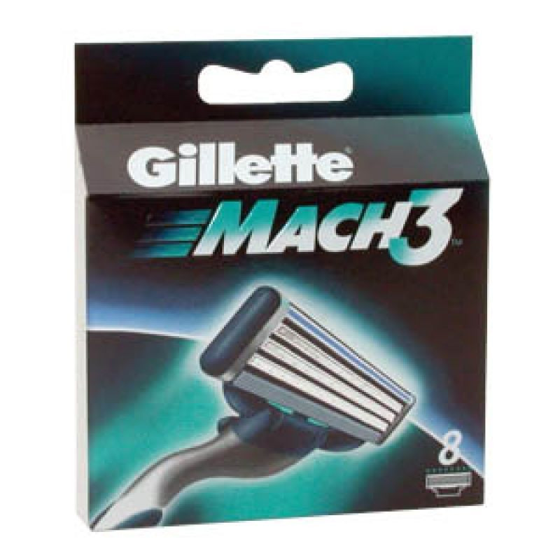 Gillette Mach3 Кассеты для бритвенного станка 8 шт