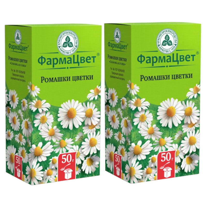 Набор 2Х Ромашка цветки 50 г