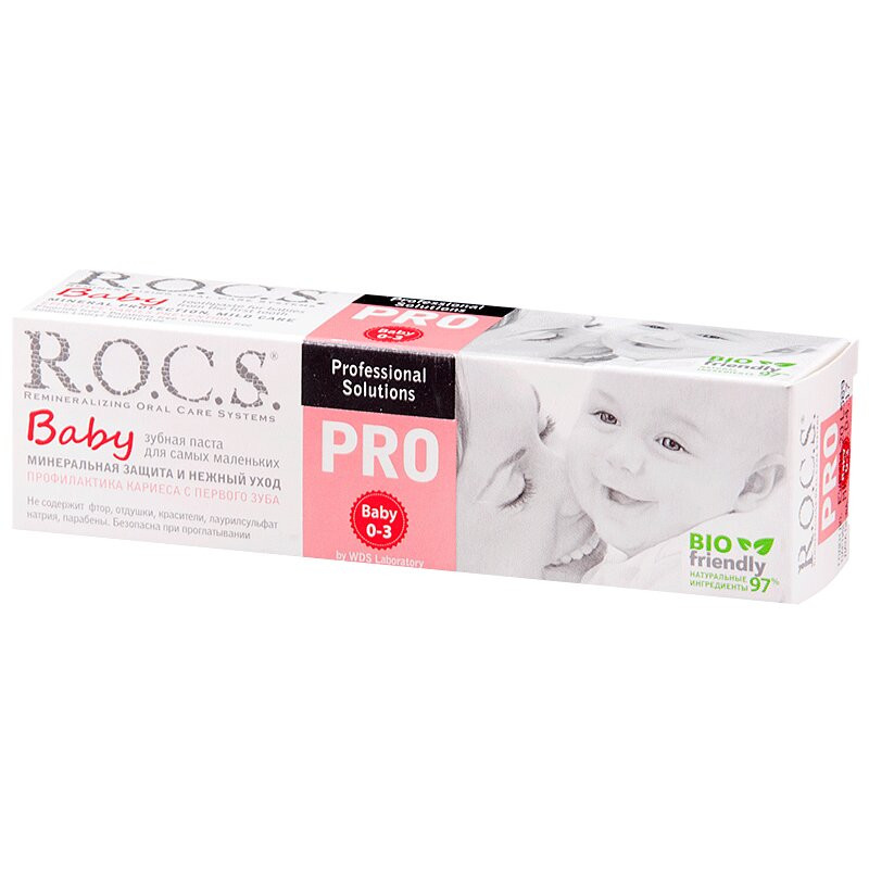 R.O.C.S. PRO Baby Зубная паста для детей 0-3 лет 45 г