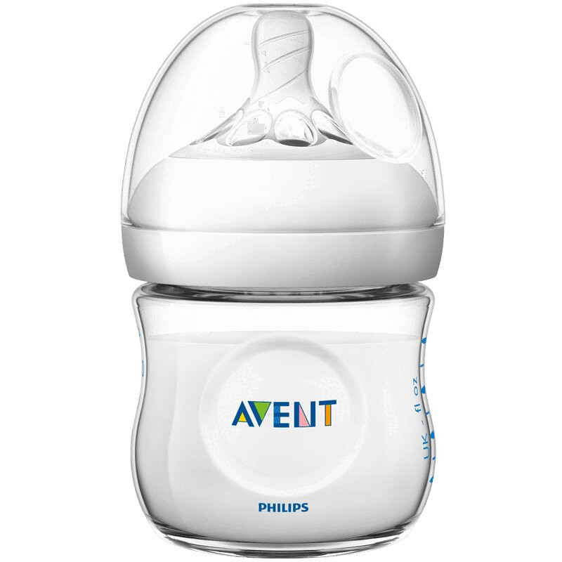 Philips Avent Natural Бутылочка с силиконовой соской с рождения 125 мл